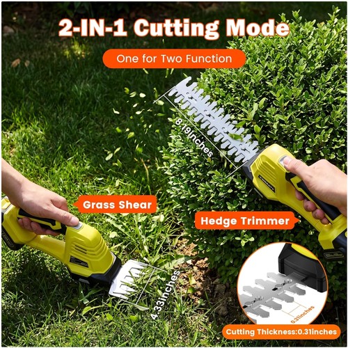 Ergonomic cordless hedge - ergonomic,