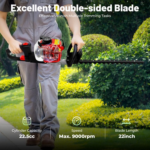 Hedge trimmer double - trimmer,, double-edged