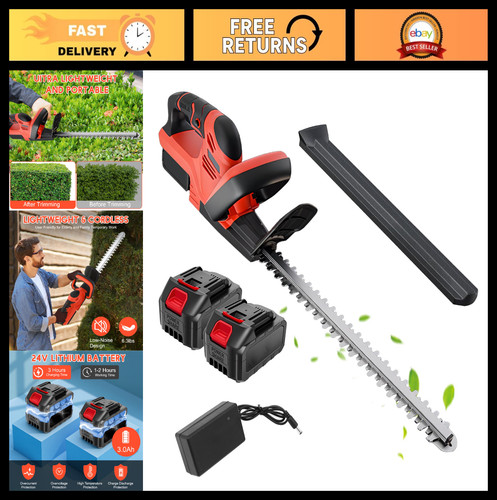 Cordless hedge trimmer - 22",