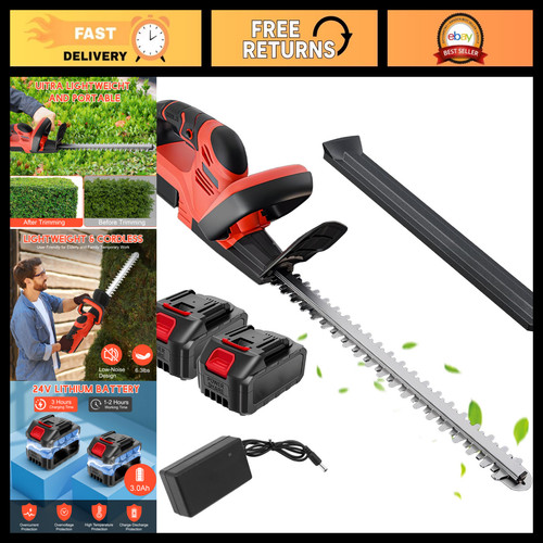 Cordless hedge trimmer - 22",