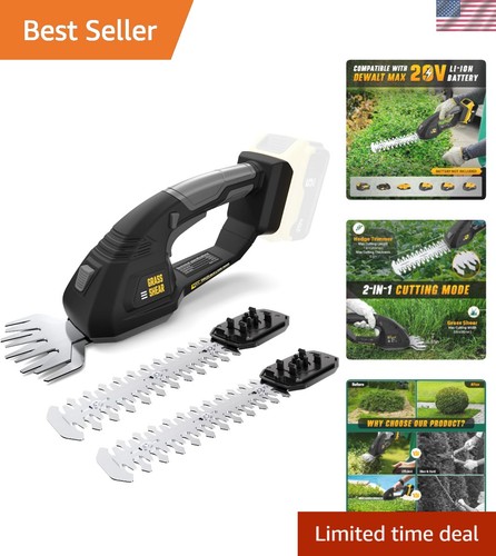 Ergonomic cordless hedge - cordless,