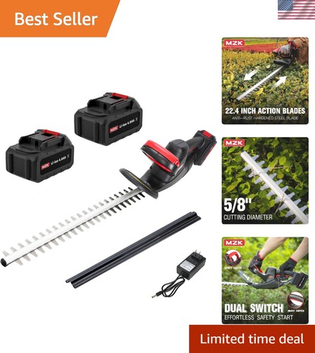 Powerful cordless hedge - powerful,