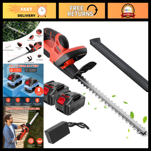 Cordless hedge trimmer - 22",